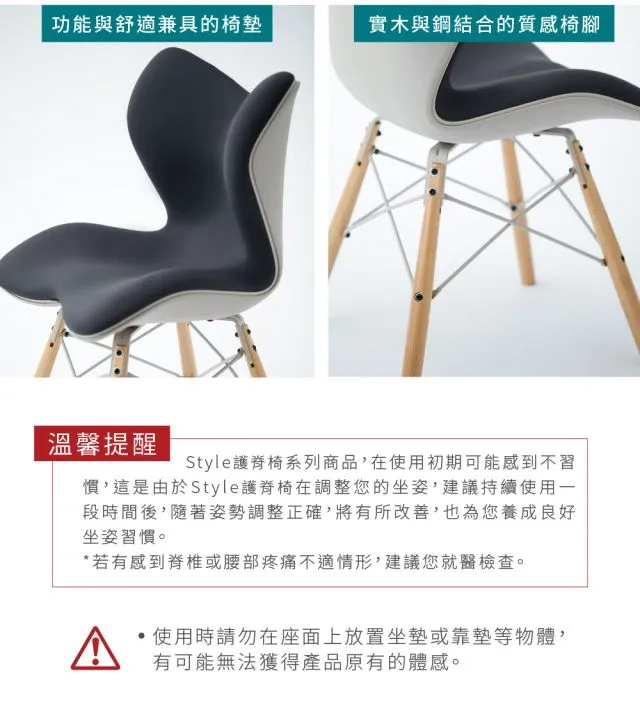 Chair PM 健康護脊座椅-雲感款
